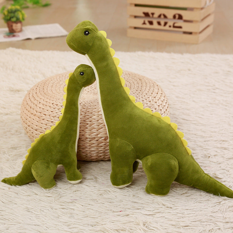 Dinosaur plush toy — scale reference