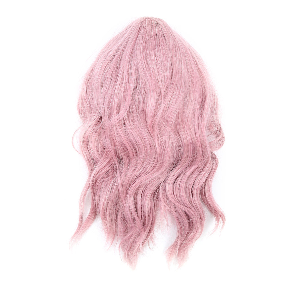 LC210-1 Curly Wavy Wig Pastel Short Bob Synthetic Wigs Cosplay Costume Wigs For Women — packaging