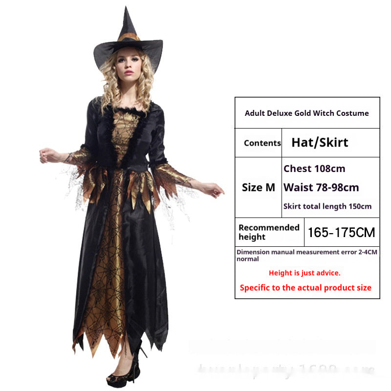 Halloween Costume Witch Vampire Dress Up Party — in use