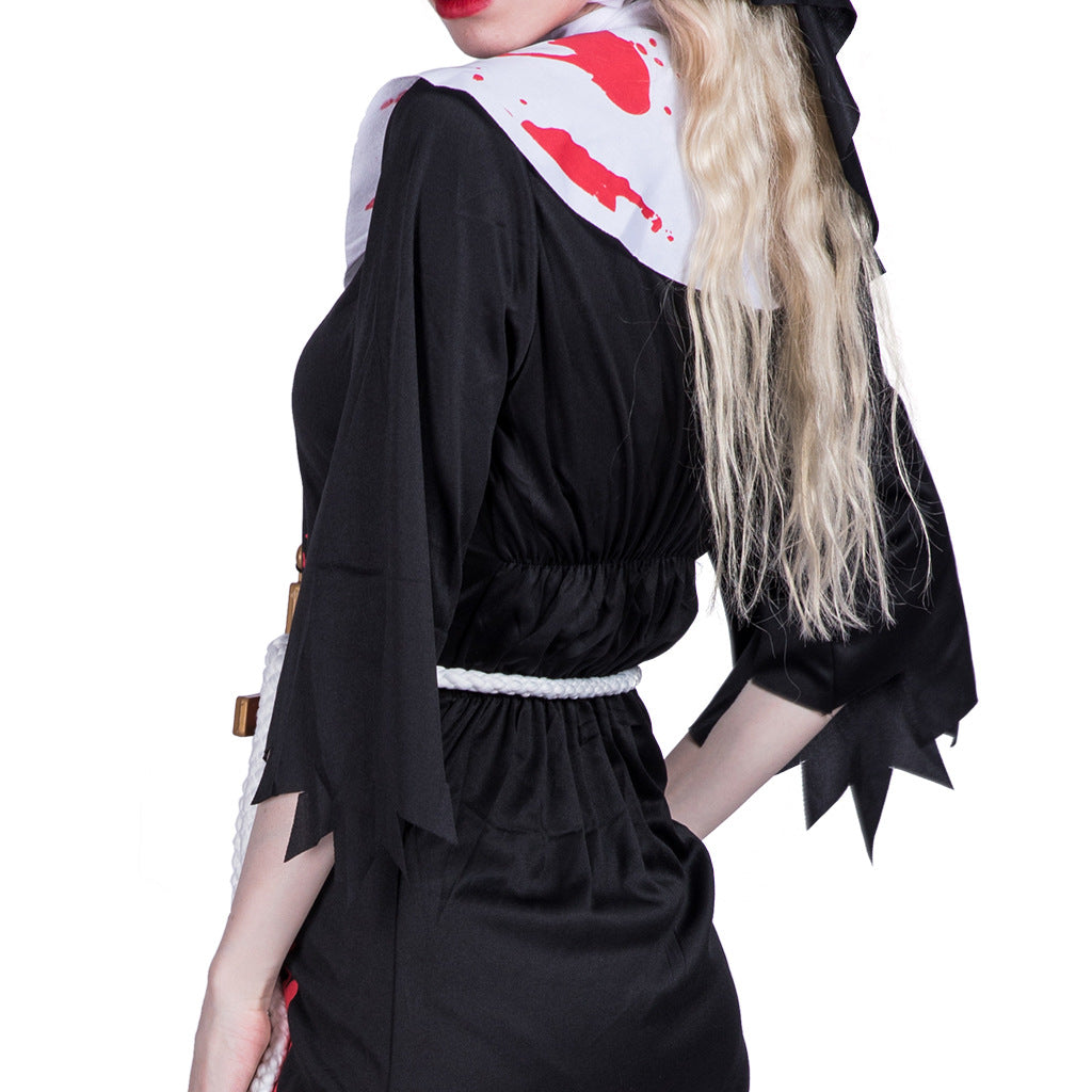 Bloodstained nun zombie costume | Magic Stories