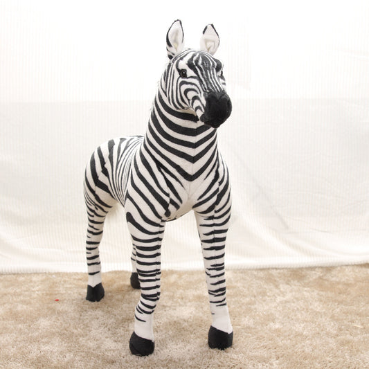 Simulation station version of zebra plush | Magic Stories