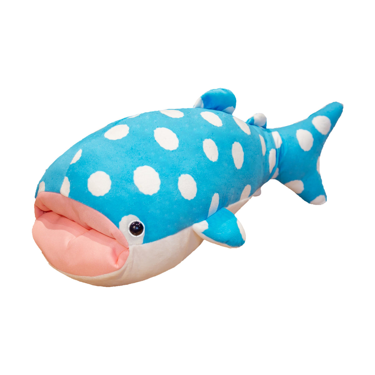 Spotted whale shark plush toy — packaging