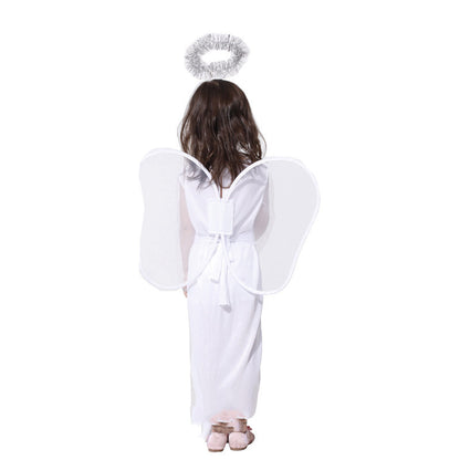 Children's Clothing Girls Angel Dress Costume Party Costumes — side view