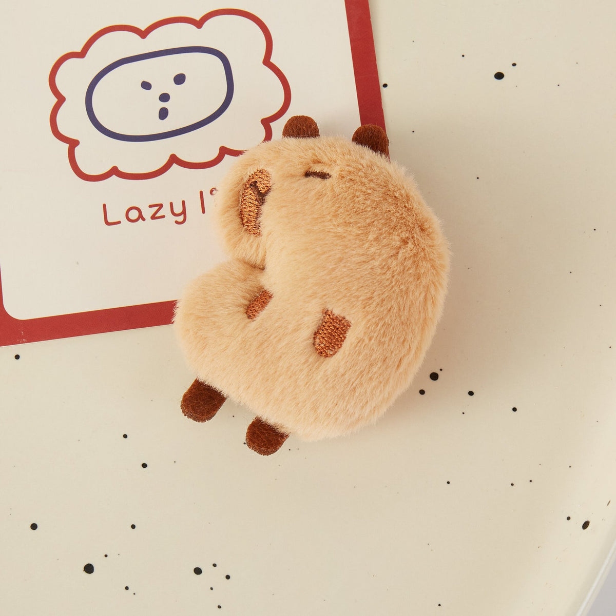 Cute Capybara Plush Brooch DIY | Magic Stories