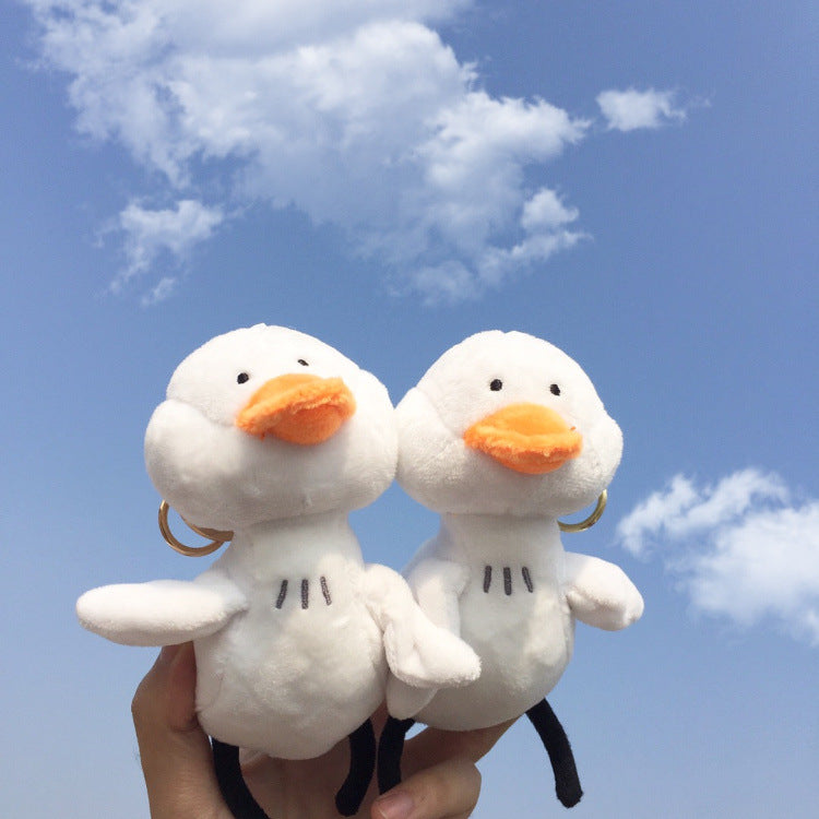 Little white duck plush pendant | Magic Stories