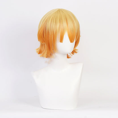 Demon Slayer Blade Gradation Cosplay Wig — side view