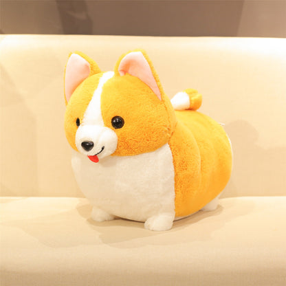 Peach Heart Butt Corgi Doll Corgi Dog Plush | Magic Stories