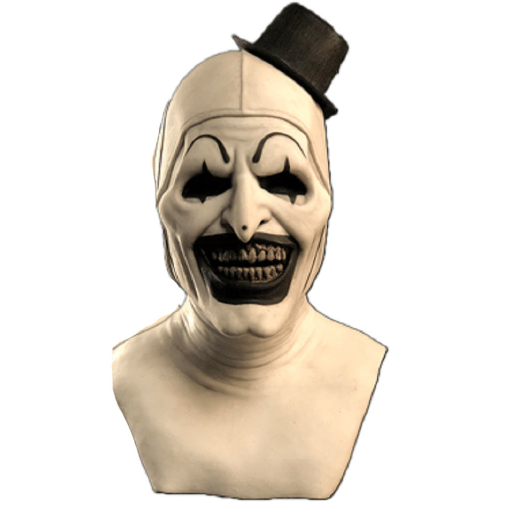 Funny Old Man Latex Mask — scale reference