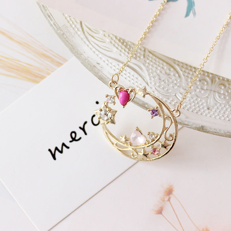 Warrior Moon Hare Sailor Moon Love Moon Necklace — packaging