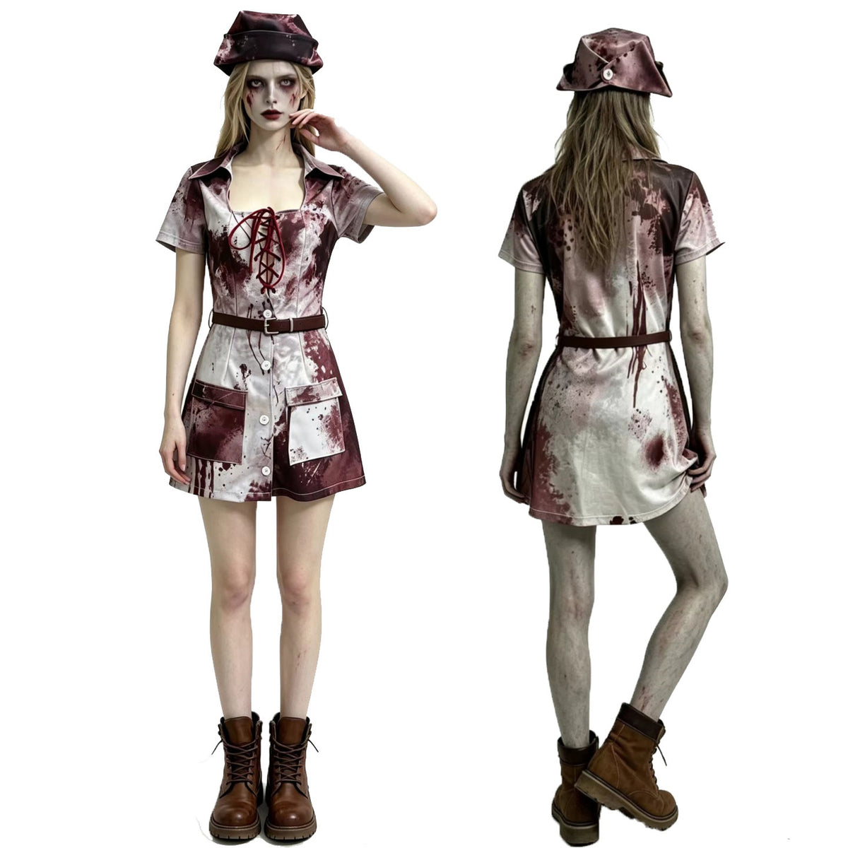 Vampire Zombie Nurse Costume Bloody Maid | Magic Stories