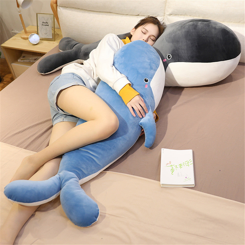 Plush Toy Cute Shark Doll Sleeping Pillow — packaging