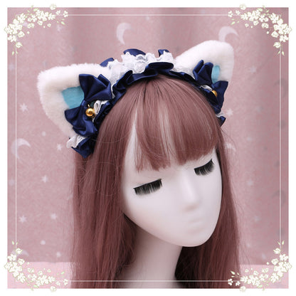 Lolita hair ornament Plush cat ear Lolita | Magic Stories