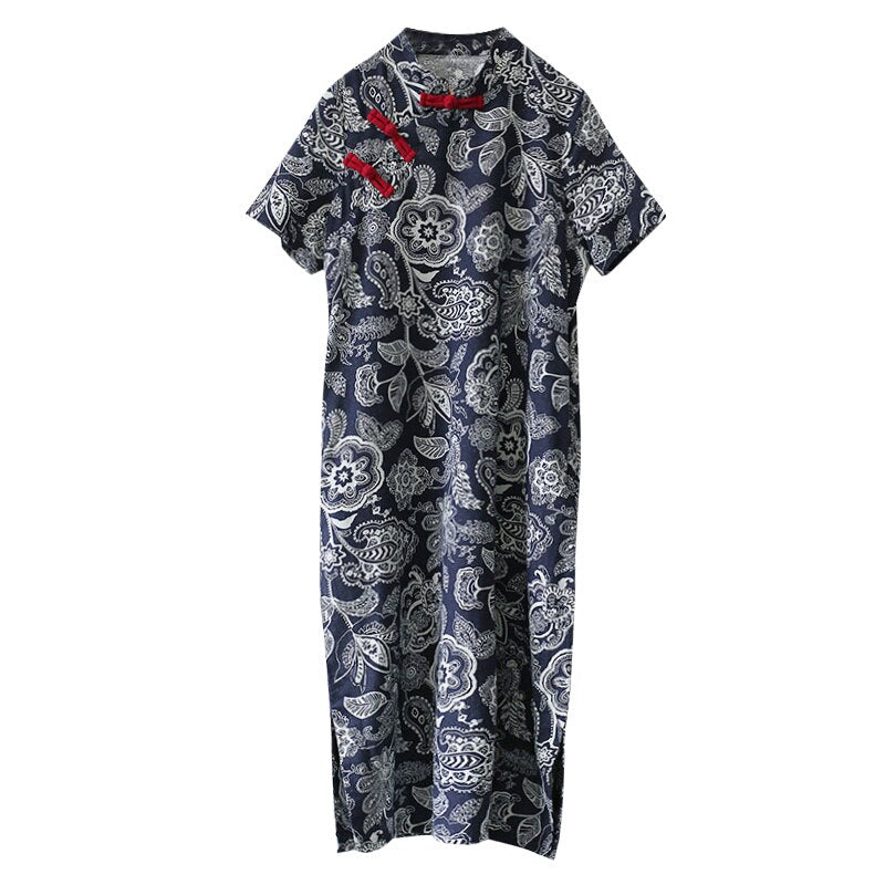 Dress cheongsam — scale reference
