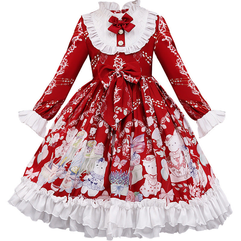 Lolita long sleeve dress — detail