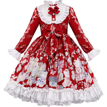 Lolita long sleeve dress — detail
