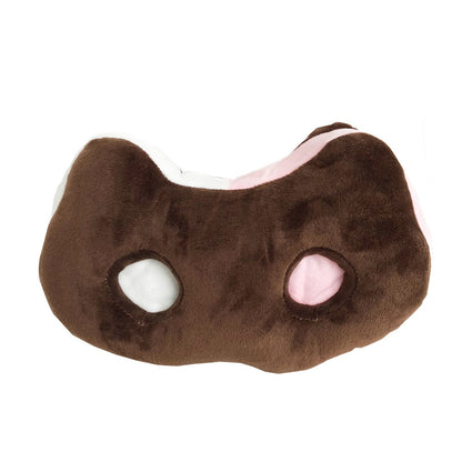 Plush cat shaped cushion