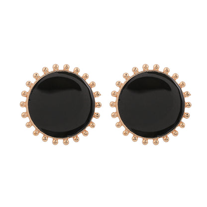 Devil's Eye Eye Stud Earrings — back view