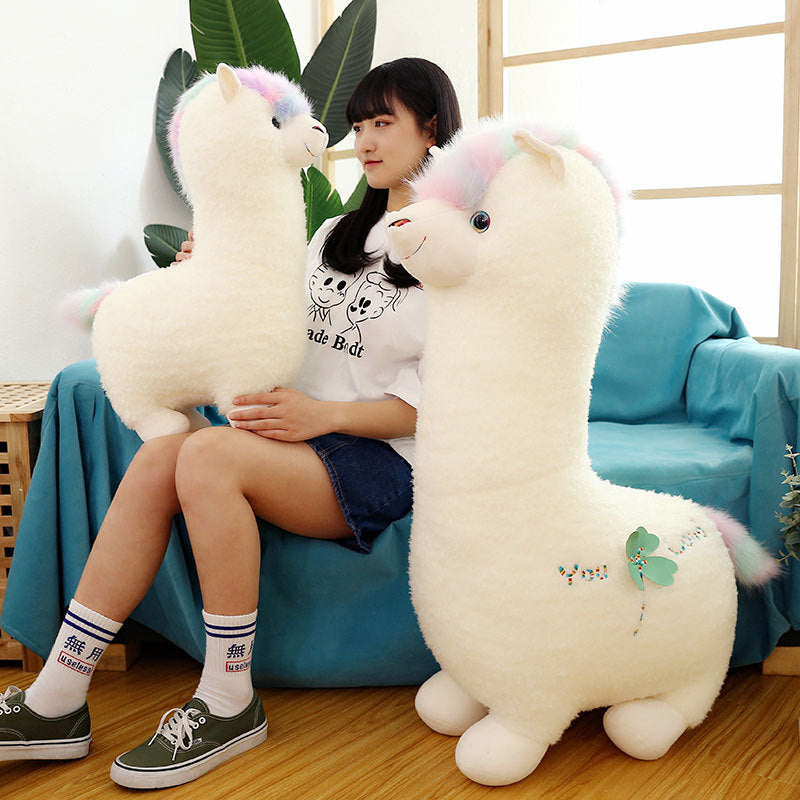 Plush alpaca pillow | Magic Stories