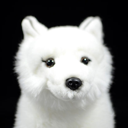 Arctic fox plush doll — packaging