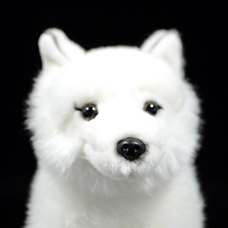 Arctic fox plush doll — packaging