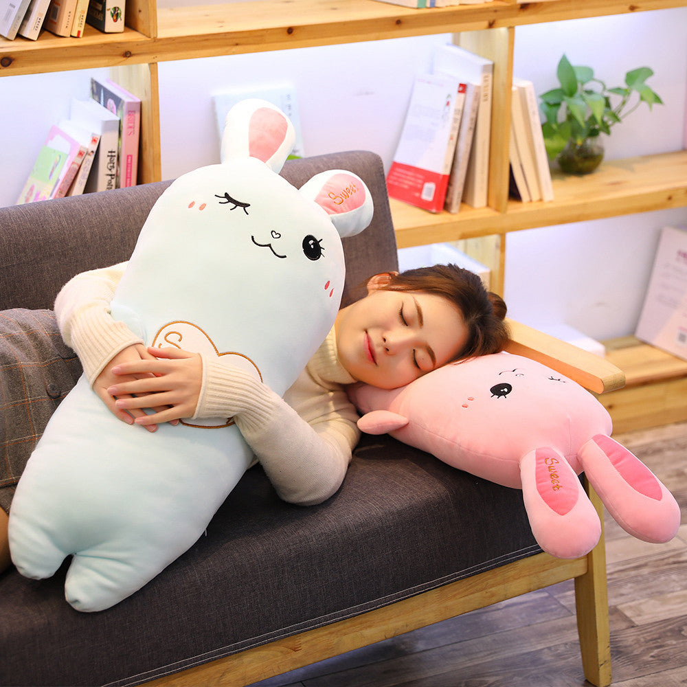 Carrot Bunny Plush Toy — detail