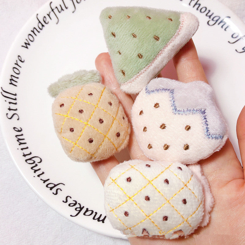 Fruit plush brooch | Magic Stories