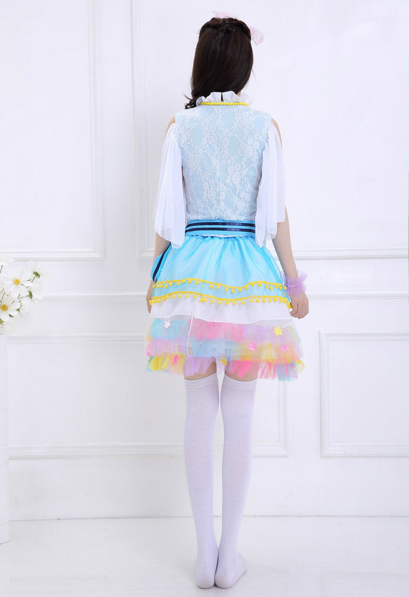 Anime cosplay costume — back view