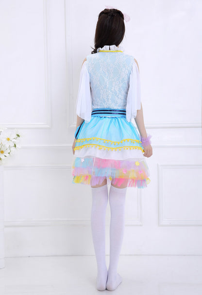 Anime cosplay costume — back view