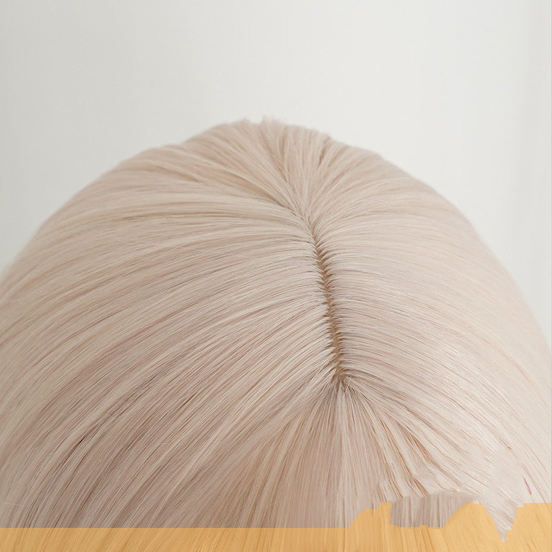 Lingbo cos pomelo transforms cosplay wig — back view