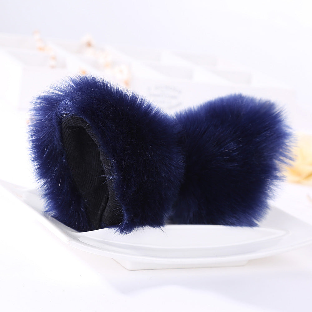 Anime cat ear hairpin — side view