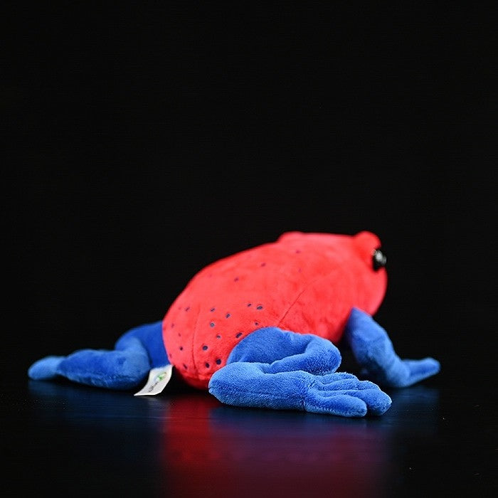 Strawberry Arrow Poison Frog Plush Toy — back view