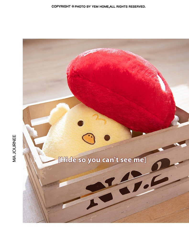 Small Animal Mushroom Series Plush Toy Doll — detail