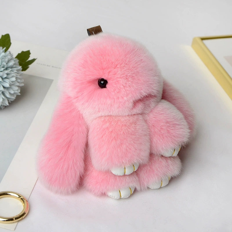 Cute Plush Rabbit Keychain | Magic Stories