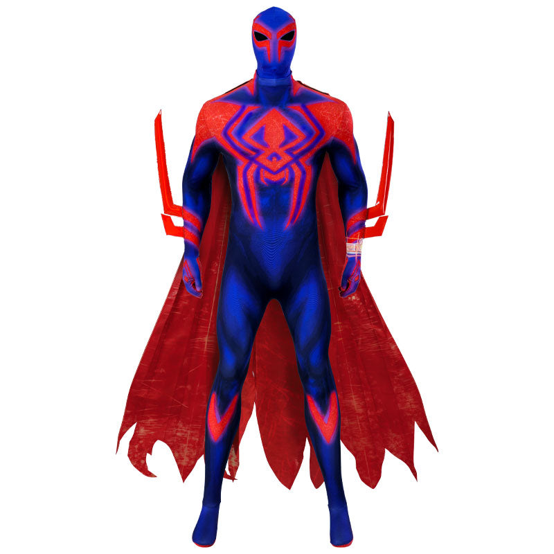 Spider-Verse Spider-Man 2099 Miguel O'Hara Cosplay Costume