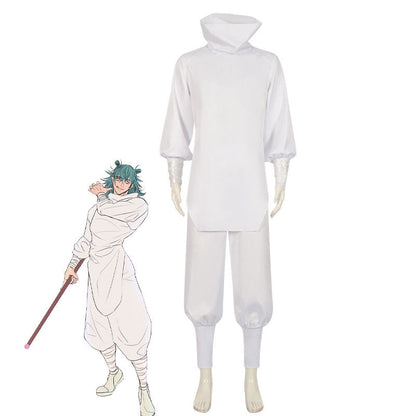 Jujutsu Kaisen Duo Cosplay Set — Suguru Geto Uniform + Hajime Kashimo (agent draft T551) — back view