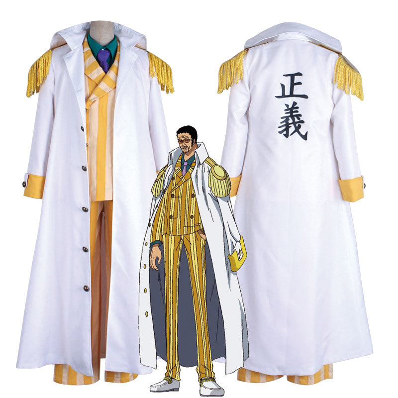 One Piece Borsalino Kizaru Cosplay Costume