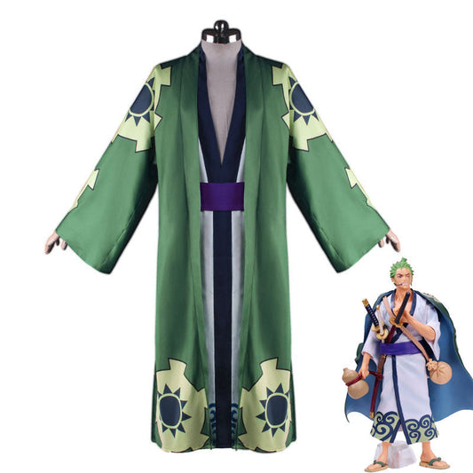 One Piece Roronoa Zoro Fullset Cosplay Costumes - Magic Stories