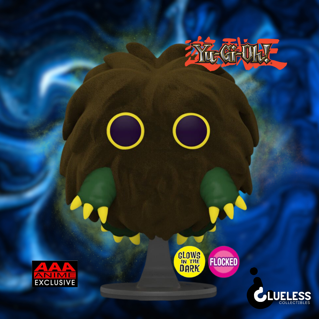 Kuriboh Flocked and Glow-in-the-Dark Pop! - AAA Anime Exclusive — back view