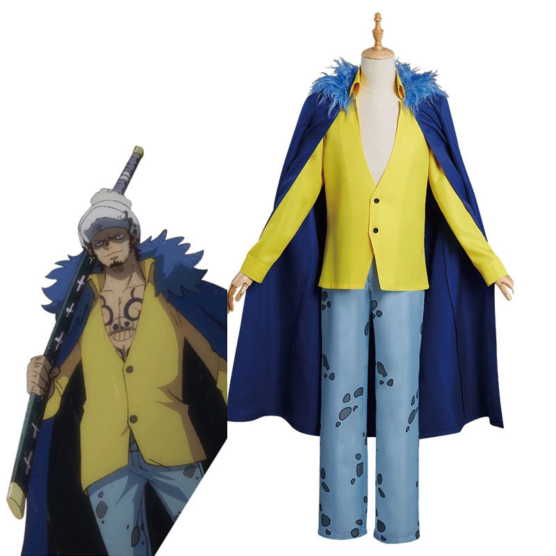 One Piece Trafalgar D. Water Law Cosplay Costumes - Magic Stories