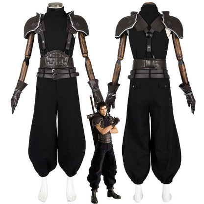 Final Fantasy VII Zack Fair Cosplay Costume — included in Final Fantasy VII Trio Cosplay Set — Cloud + Tifa + Zack Fair