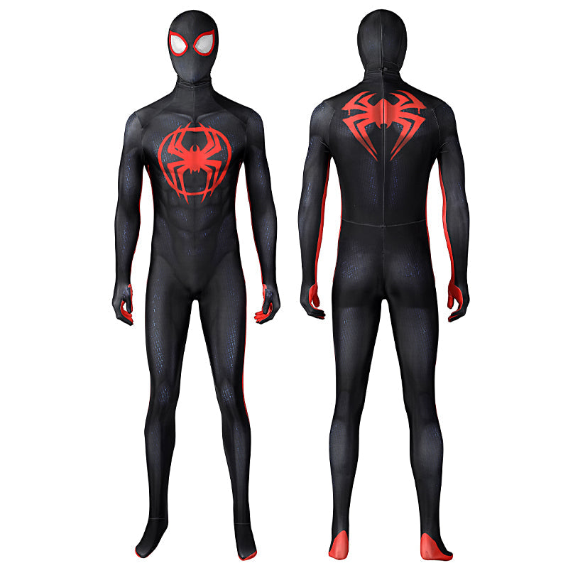 Spider-Man: Across The Spider-Verse Miles Morales Jumpsuit Cosplay Costumes - Magic Stories