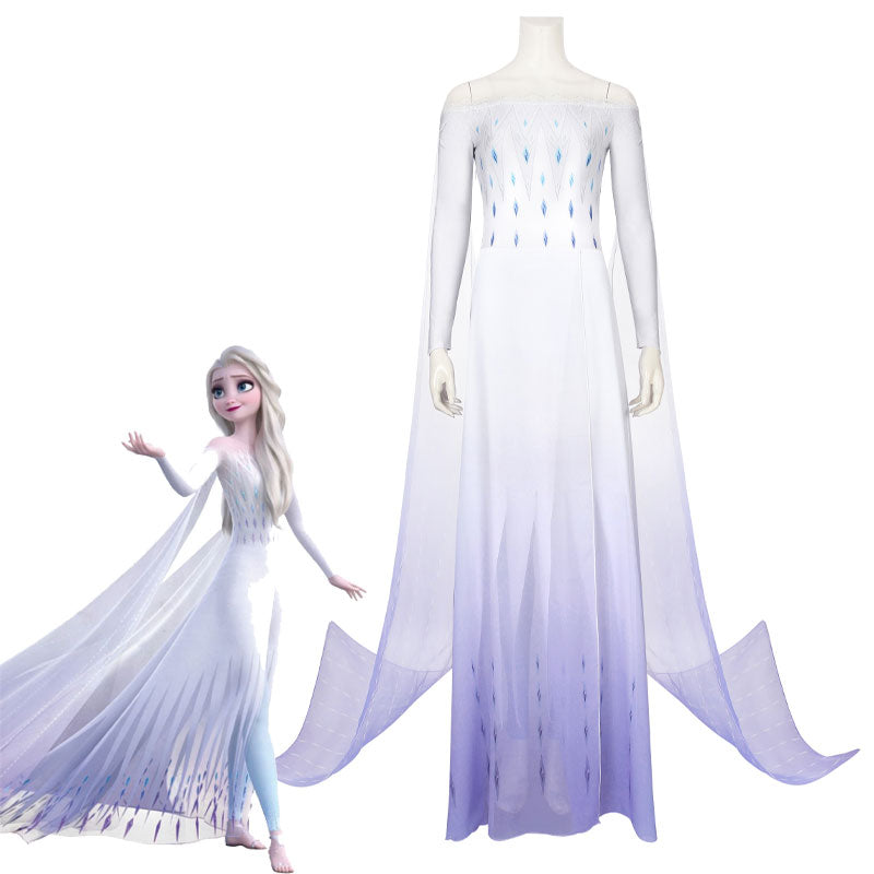 Frozen 2 Elsa Snow Queen Cosplay Costumes - Magic Stories