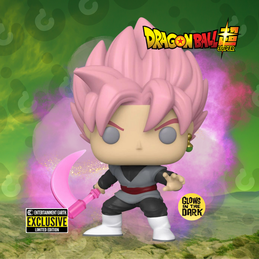 Super Saiyan Rose Goku Black Glow-in-the-Dark Funko Pop! - Entertainment Earth Exclusive