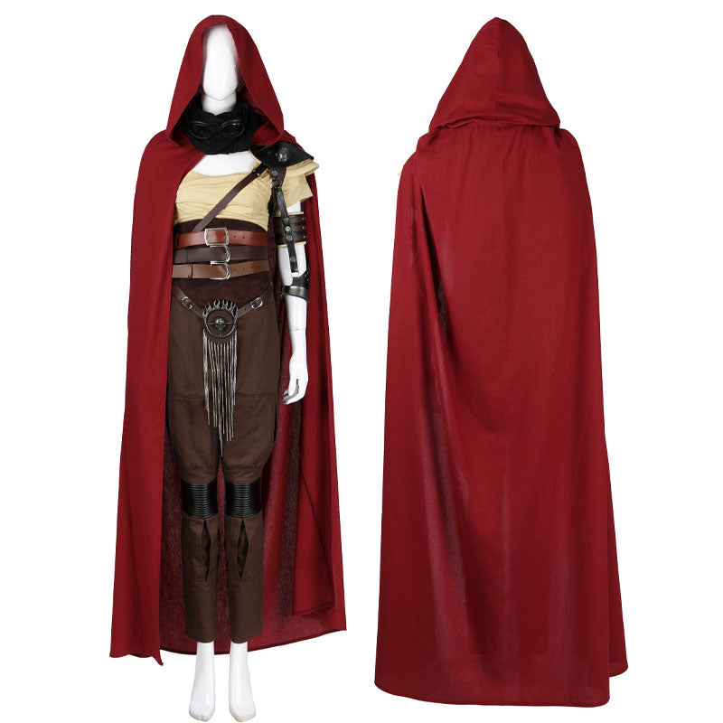 Furiosa: A Mad Max Saga Imperator Furiosa Cosplay Costumes With Cloak