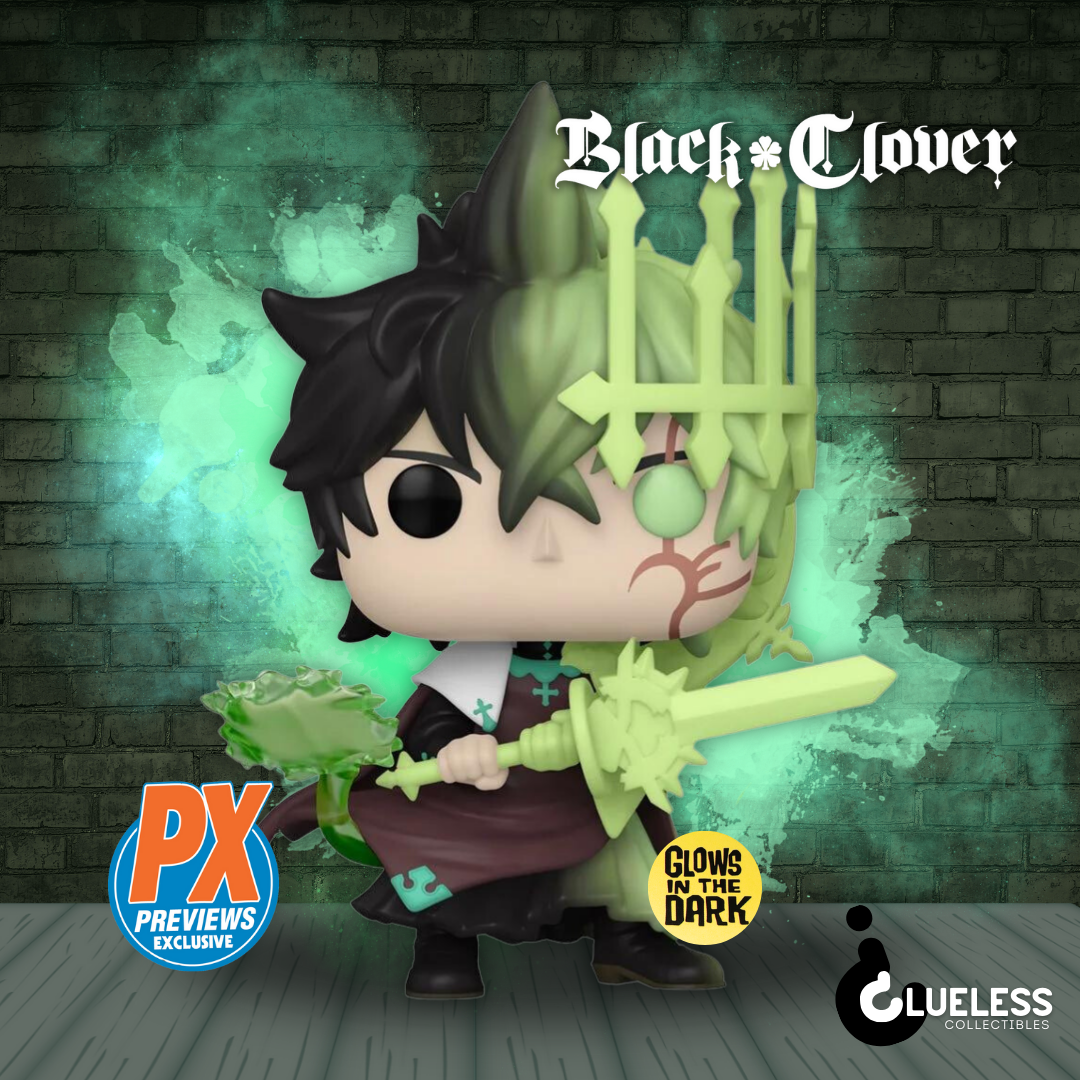 Yuno Spirit of Zephyr Glow-in-the-Dark Funko Pop!-PX Previews Exclusive!