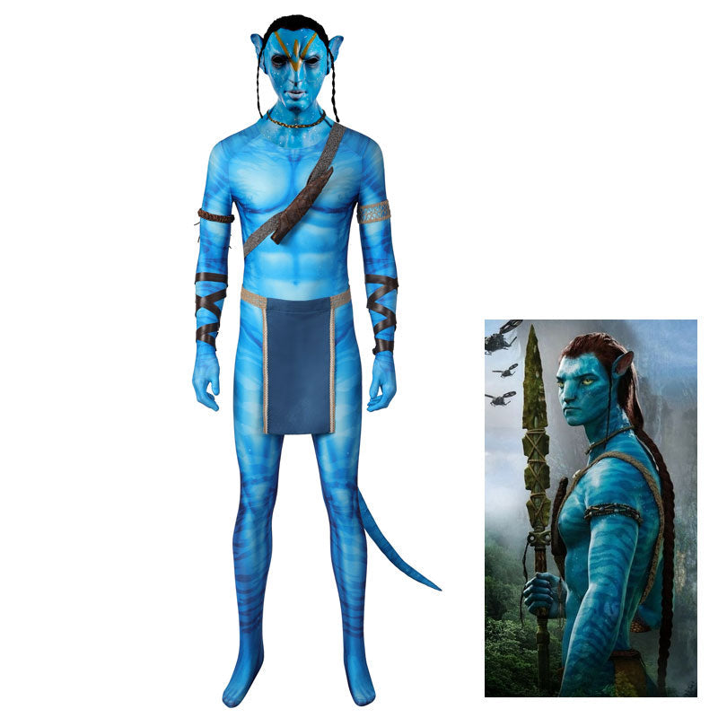 Avatar 2 The Way of Water Jake Sully Cosplay Costume