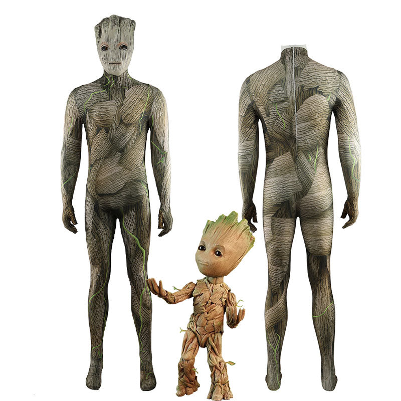 Guardians of the Galaxy Groot Jumpsuit Cosplay Costume