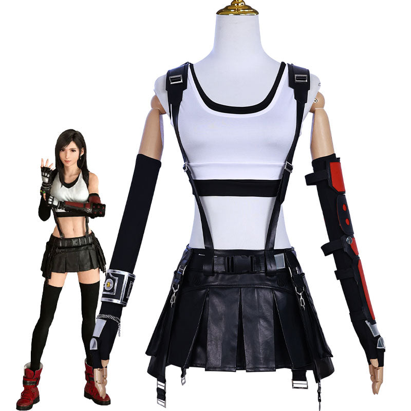 Final Fantasy VII Remake FF7 Tifa Lockhart Cosplay Costumes