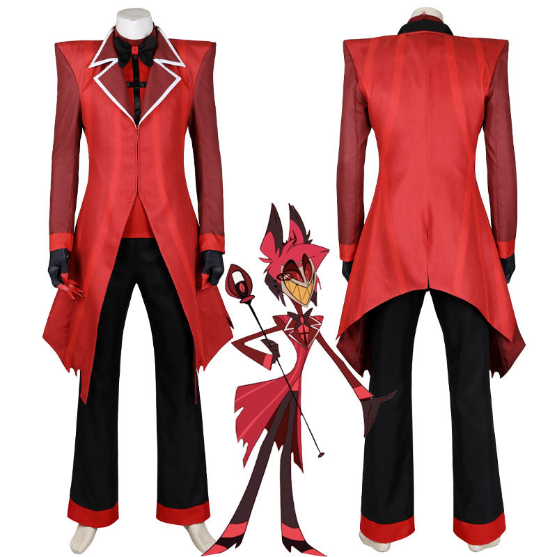 Hazbin Hotel Alastor Fullset Cosplay Costumes - Magic Stories