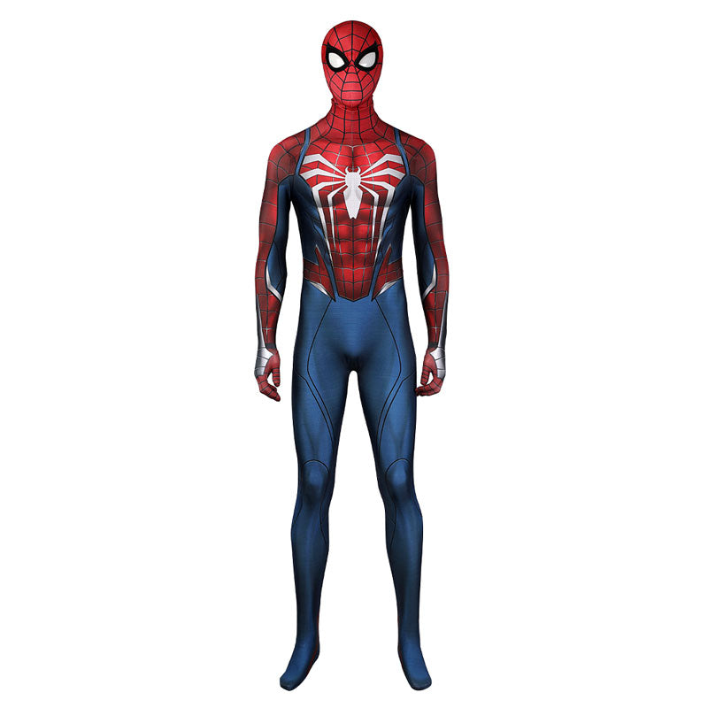 Spider-Man PS5 Peter Parker Jumpsuit Cosplay with Headgear